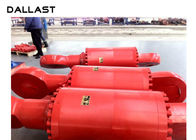 Double Acting OEM 100 Ton Heavy Duty High Pressure Hydraulic Rams Cylinders