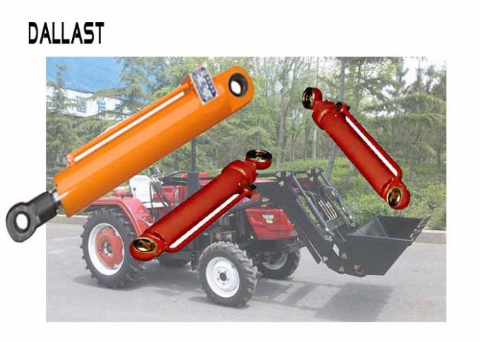 Piston de cylindres hydrauliques de ferme de RoHS double Chrome temporaire Rod pour la pelle rétro de tracteur