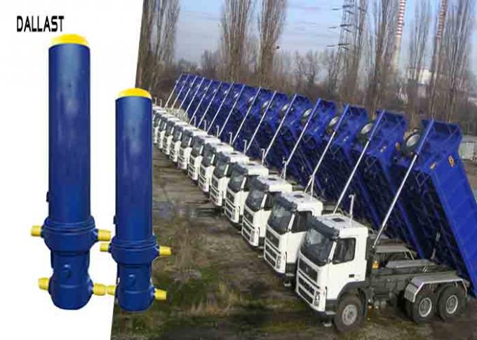 Cylindre standard Chrome d'ascenseur hydraulique 13-90 tonnes pour le levage de camion
